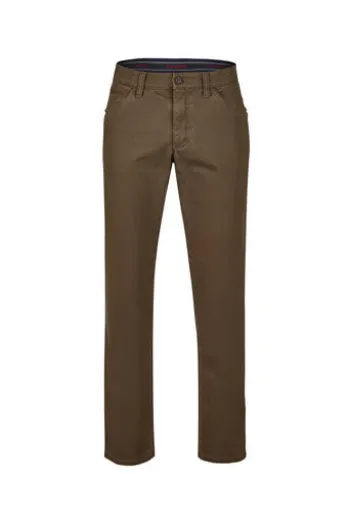 CLUB OF COMFORT Thermo-Stretch-Hose schlamm mit Thermolite-Futter