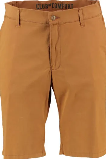 CLUB OF COMFORT Ultra Flex Bermuda camel Regular Fit