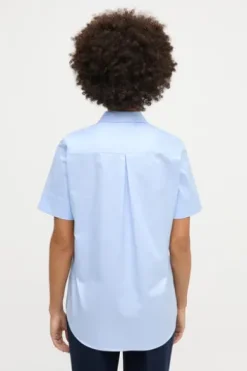 ETERNA Bluse hellblau 1/2-Arm