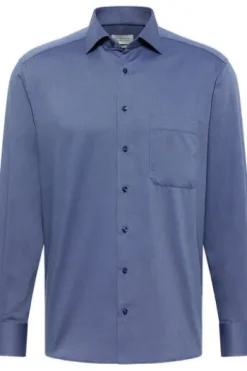ETERNA Hemd marine Comfort Fit Langarm