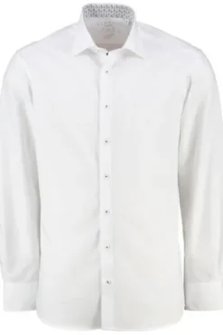 ETERNA Hemd weiss Modern Fit Langarm