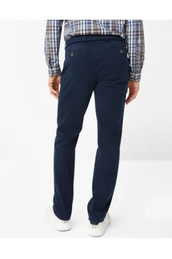 EUREX BY BRAX Baumwoll-Stretch-Hose Thilo marine mit Stretch-Bund