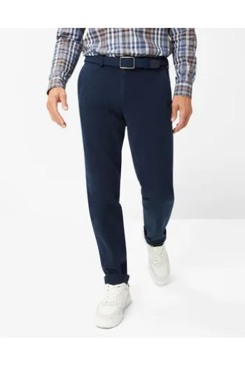 EUREX BY BRAX Baumwoll-Stretch-Hose Thilo marine mit Stretch-Bund