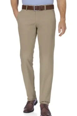 EUREX BY BRAX Baumwoll-Stretch- Hose Jim beige Chino