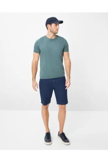 EUREX BY BRAX Bermuda-Jeans Burt darkblue Chino
