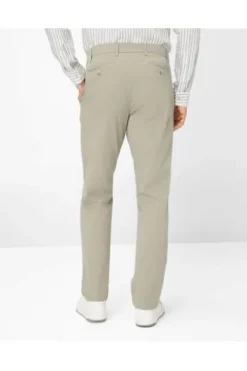 EUREX BY BRAX Bundfalten Baumwoll Hose Fred khaki