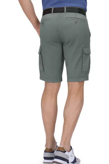 EUREX BY BRAX Cargo Bermuda Bodo mint Stretch, Dehnbund