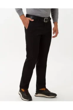 EUREX BY BRAX Chino Hose Jim schwarz Jim in Perma-Qualität