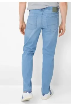 EUREX BY BRAX Denim Five Pocket Jeans bleached blue Regular Fit