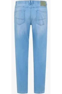 EUREX BY BRAX Denim Five Pocket Jeans bleached blue Regular Fit
