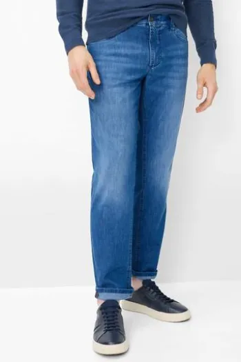 EUREX BY BRAX Denim Five Pocket Jeans blue stone Regular Fit