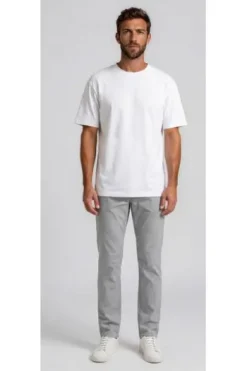 EUREX BY BRAX Five Pocket Hose Luke grey Regular Fit
