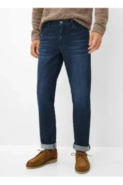EUREX BY BRAX Five Pocket Jeans Luke dark blue Modern Fit