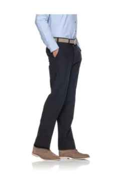 EUREX BY BRAX Schurwoll-Stretch-Hose Jan marine Dehnbund