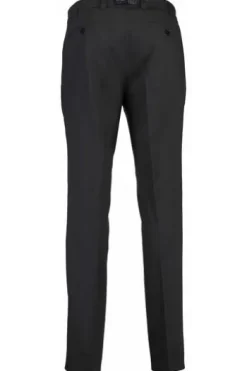 EUREX BY BRAX Schurwoll-Stretch-Hose Jan schwarz Dehnbund