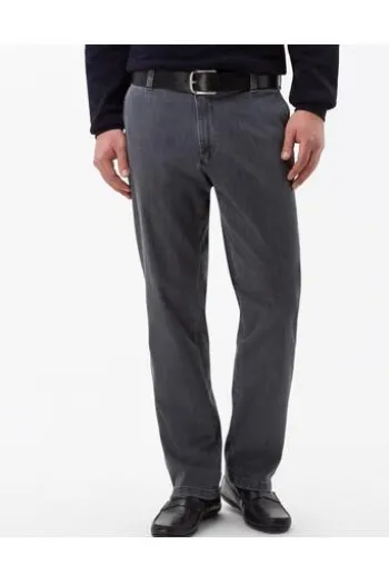 EUREX BY BRAX Stretch-Edel-Jeans Jim grau