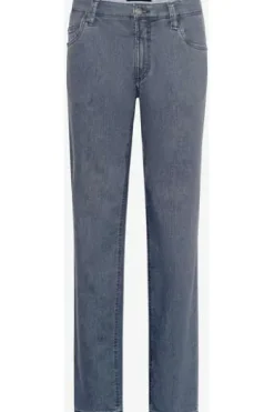 EUREX BY BRAX Stretch-Jeans Luke Five-Pocket grau Luke