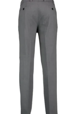 EUREX BY BRAX Tiefbund Schurwoll-Stretch-Hose grau