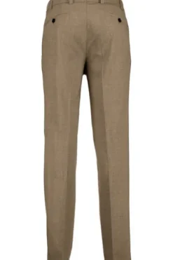 EUREX BY BRAX Tiefbund Schurwoll-Stretch-Hose Jan hellbraun