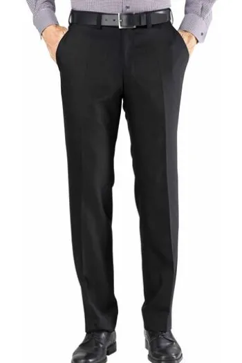 EUREX BY BRAX Woll-Stretch-Hose schwarz