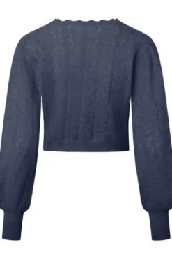 FELICITAS Ajour-Pullover Padma marine