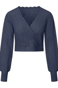 FELICITAS Ajour-Pullover Padma marine