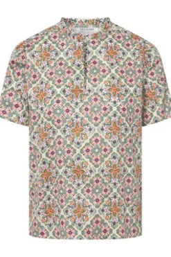 FELICITAS Bluse Banu koralle