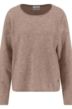FYNCH HATTON Kaschmir-Pullover cappuccino Langarm