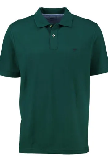 FYNCH HATTON Polo-Shirt dunkelgrün