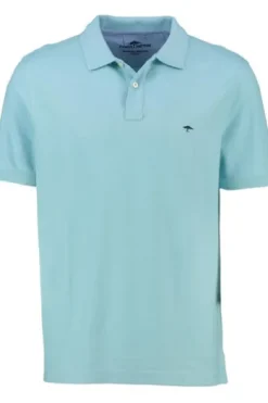 FYNCH HATTON Polo-Shirt hellblau