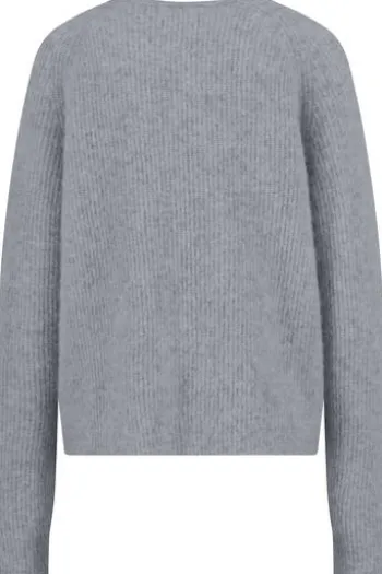 FYNCH HATTON Pullover alloy grey Langarm