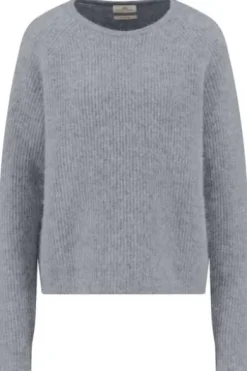 FYNCH HATTON Pullover alloy grey Langarm