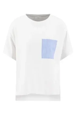 FYNCH HATTON Shirt White-blau