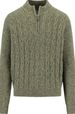 FYNCH HATTON Troyer dark ivy Casual Fit