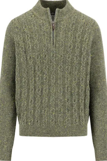 FYNCH HATTON Troyer dark ivy Casual Fit