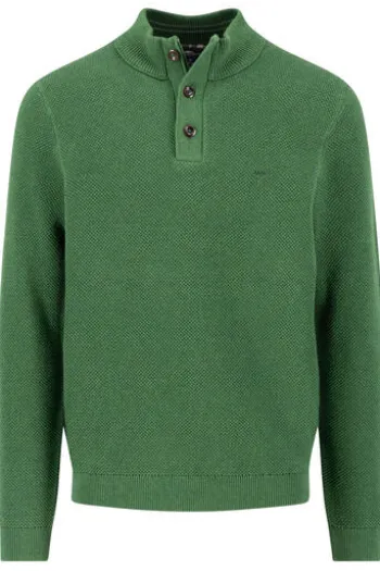 FYNCH HATTON Troyer dark leaf Casual Fit