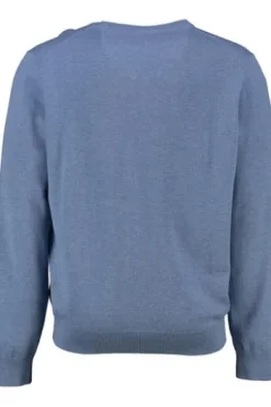 FYNCH HATTON V- Ausschnitt Pullover blau