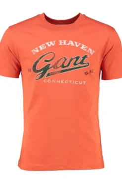 GANT Graphic T-Shirt deep orange