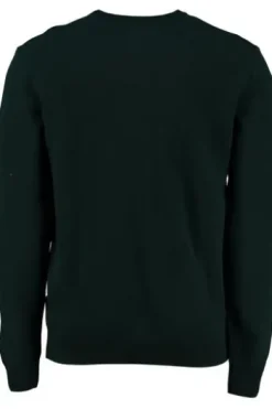GANT Lambswool Rundhals Pullover dunkelgrün Superfine Lambswool