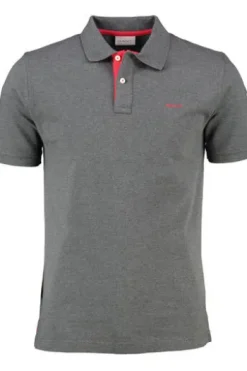GANT Pique`Polo Shirt antracit Regular Fit