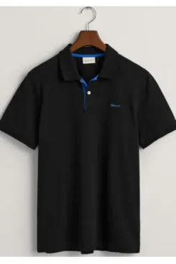 GANT Pique`Polo Shirt black Regular Fit