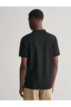 GANT Pique`Polo Shirt black Regular Fit