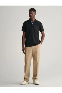 GANT Pique`Polo Shirt black Regular Fit