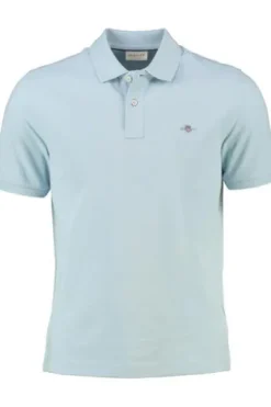 GANT Pique`Polo Shirt fresh blue Regular Fit