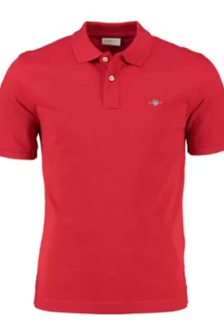 GANT Polo-Shirt rot Original Rugger