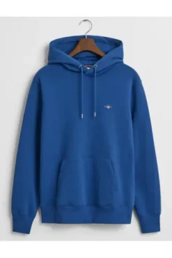 GANT Reg Shield Hoodie rich blue