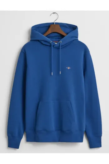 GANT Reg Shield Hoodie rich blue