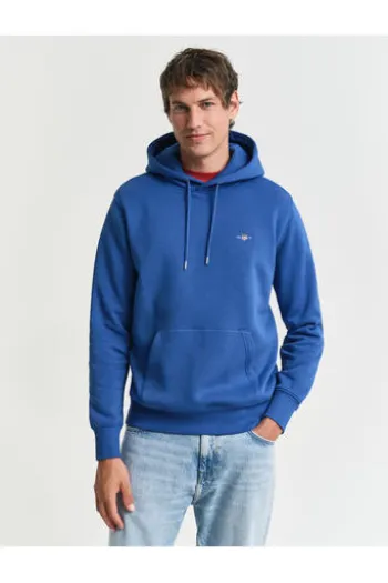 GANT Reg Shield Hoodie rich blue