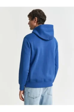 GANT Reg Shield Hoodie rich blue