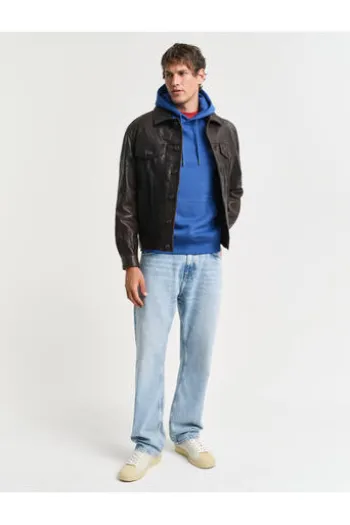 GANT Reg Shield Hoodie rich blue
